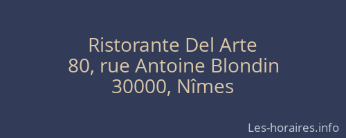 Ristorante Del Arte