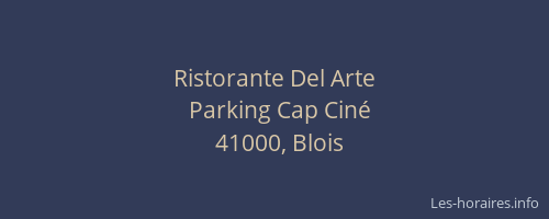 Ristorante Del Arte