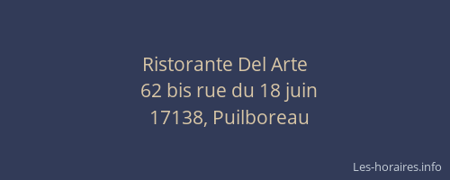 Ristorante Del Arte