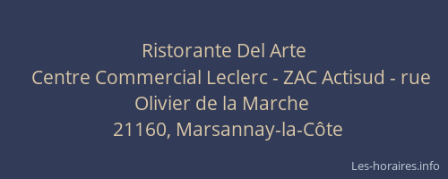 Ristorante Del Arte