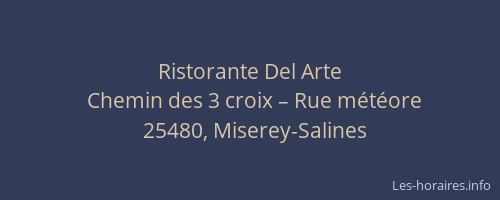 Ristorante Del Arte