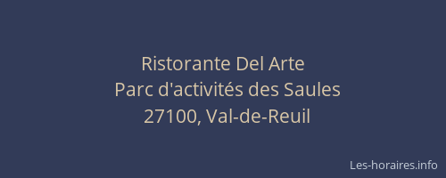 Ristorante Del Arte