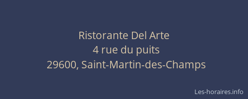 Ristorante Del Arte