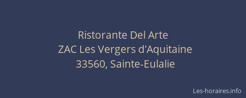 Ristorante Del Arte