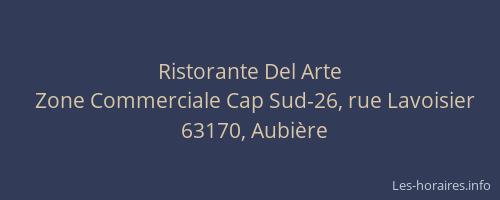 Ristorante Del Arte