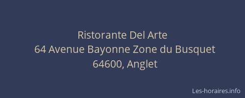 Ristorante Del Arte