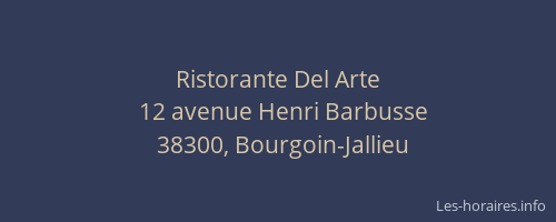 Ristorante Del Arte