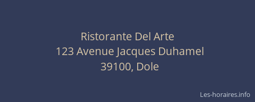 Ristorante Del Arte