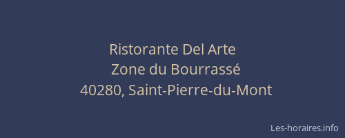 Ristorante Del Arte