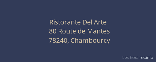 Ristorante Del Arte