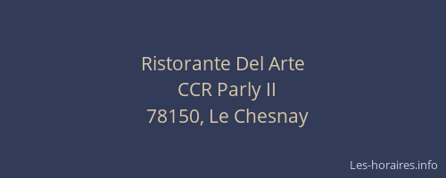 Ristorante Del Arte
