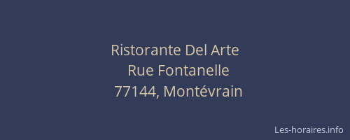 Ristorante Del Arte