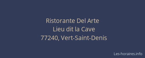 Ristorante Del Arte