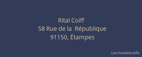Rital Coiff