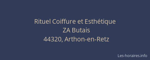 Rituel Coiffure et Esthétique
