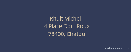 Rituit Michel