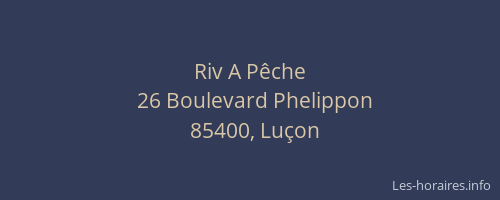 Riv A Pêche
