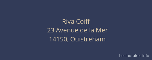Riva Coiff