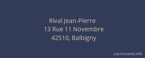 Rival Jean-Pierre