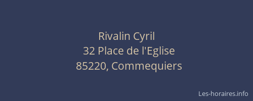 Rivalin Cyril