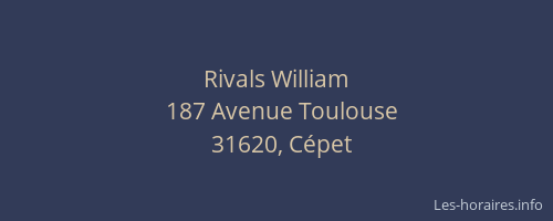 Rivals William