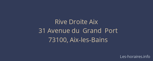 Rive Droite Aix