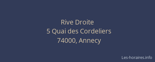 Rive Droite