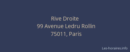 Rive Droite