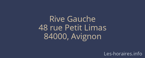 Rive Gauche