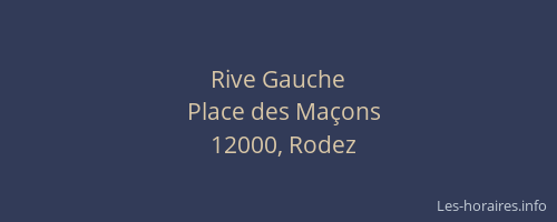 Rive Gauche
