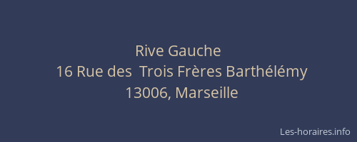 Rive Gauche