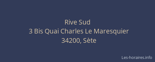 Rive Sud