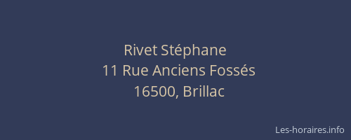 Rivet St&eacute;phane