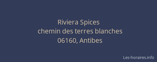 Riviera Spices