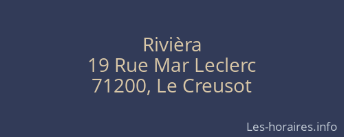 Rivièra