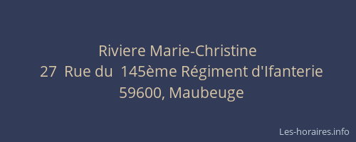 Riviere Marie-Christine