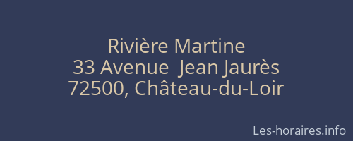 Rivière Martine