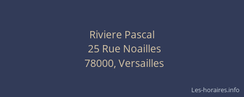 Riviere Pascal