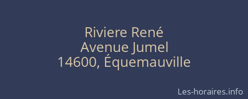 Riviere René