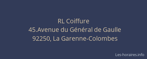 RL Coiffure