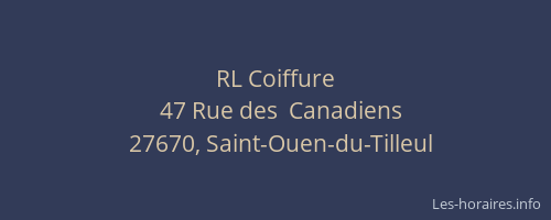 RL Coiffure