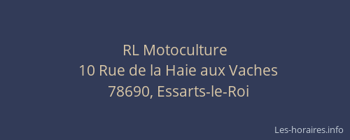 RL Motoculture
