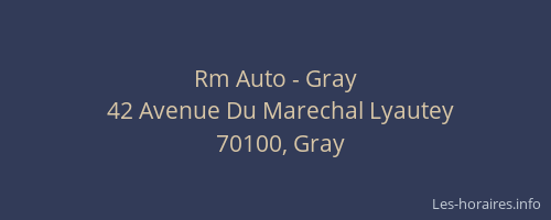 Rm Auto - Gray