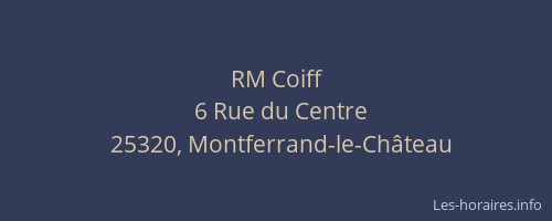 RM Coiff