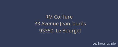 RM Coiffure