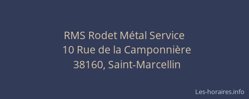 RMS Rodet Métal Service