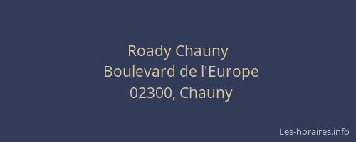 Roady Chauny
