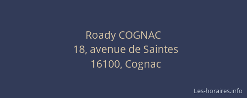 Roady COGNAC