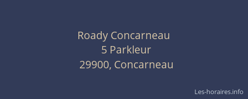 Roady Concarneau