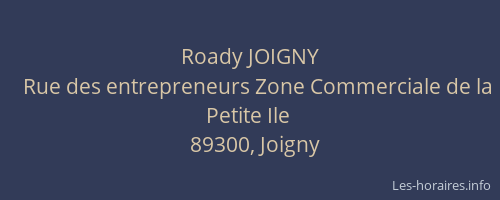 Roady JOIGNY